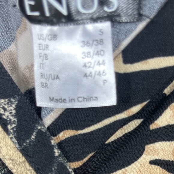 VENUS Leopard print dress Women’s Size S - Picture 5 of 5